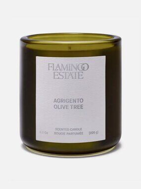 FLAMINGO ESTATE Agrigento Olive Tree Scented Candle - 8oz. w/box NEW - 25% OFF!